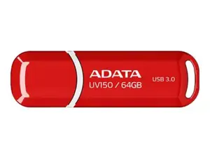 ATMINTIES KAUPIKLIS FLASH USB3.1 64GB/RAUDONAS AUV150-64G-RRD ADATA