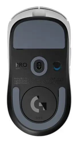 Logitech G PRO X Superlight 2 Belaidė žaidimų pelė, RF Wireless, 32000 DPI, Balta