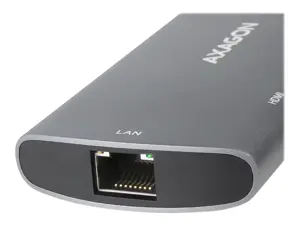 Axagon HMC-6M2 SUPERSPEED USB-C COMBO 6IN1 HUBMultiport USB 3.2 Gen 1 šakotuvas. SATA M.2, HDMI, Gigabit LAN ir Power Delivery. Kabelis USB-C 18 cm.
