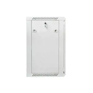 LANBERG WF01-6415-10S "Lanberg" sieninė spinta 19 išardoma plokščia pakuotė 15U/600x450 mm pilka