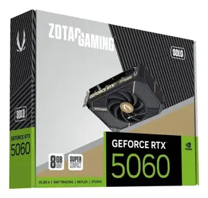 Vaizdo plokštė ZOTAC GeForce RTX 5060 8 GB, GDDR7, ZT-B50600G-10L