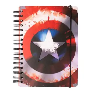 Marvel - Kapitonas Amerika A5 užrašų knygutė