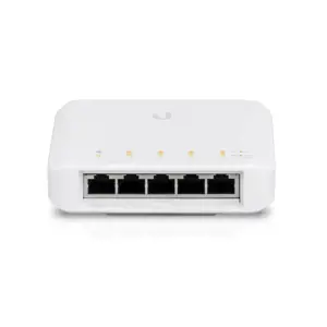 UBIQUITI USW-Flex Ubiquiti USW-Flex 5 x Gigabit UniFi komutatorius (1x PoE įėjimas, 4x PoE+/48V PoE išėjimas 46W)