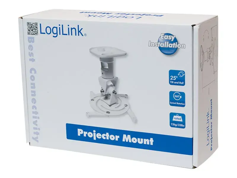 LOGILINK BP0003 LOGILINK - Projektoriaus laikiklis / baltas