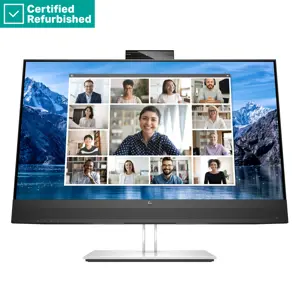 RENEW SILVER HP E27m G4 QHD Charging Conferencing Monitor - 27" 2560x1440 QHD 300-nit 75Hz AG, IPS,…