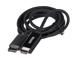 UNITEK V1608A KABELIŲ DAPTONAS DisplayPort 1.2 - HDMI 2.0 4K 60HZ 1,8 m