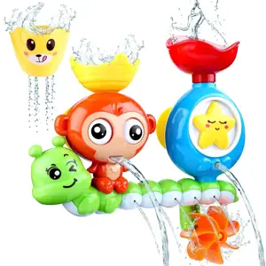 WOOPIE vandens vonios žaislas beždžionė + puodelis