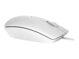 DELL MS116, dvipusis, optinis, USB Type-A, 1000 DPI, baltas