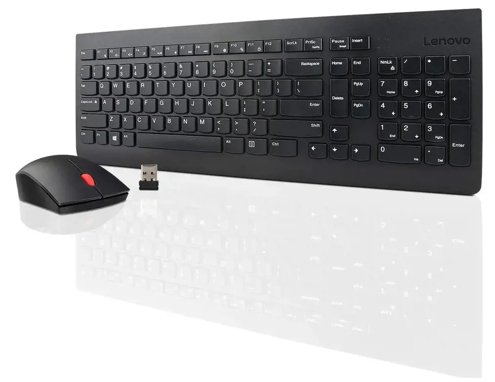Lenovo GX30N81776, Full-size (100%), Black, Mouse included