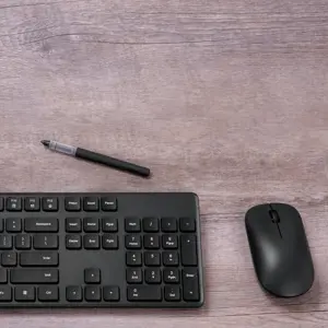 "Xiaomi" klaviatūros ir pelės klaviatūros ir pelės rinkinys, belaidis, LT, juodas