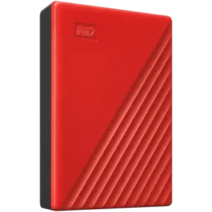 Išorinis kietasis diskas WD My Passport (4 TB, USB 3.2) Raudonas