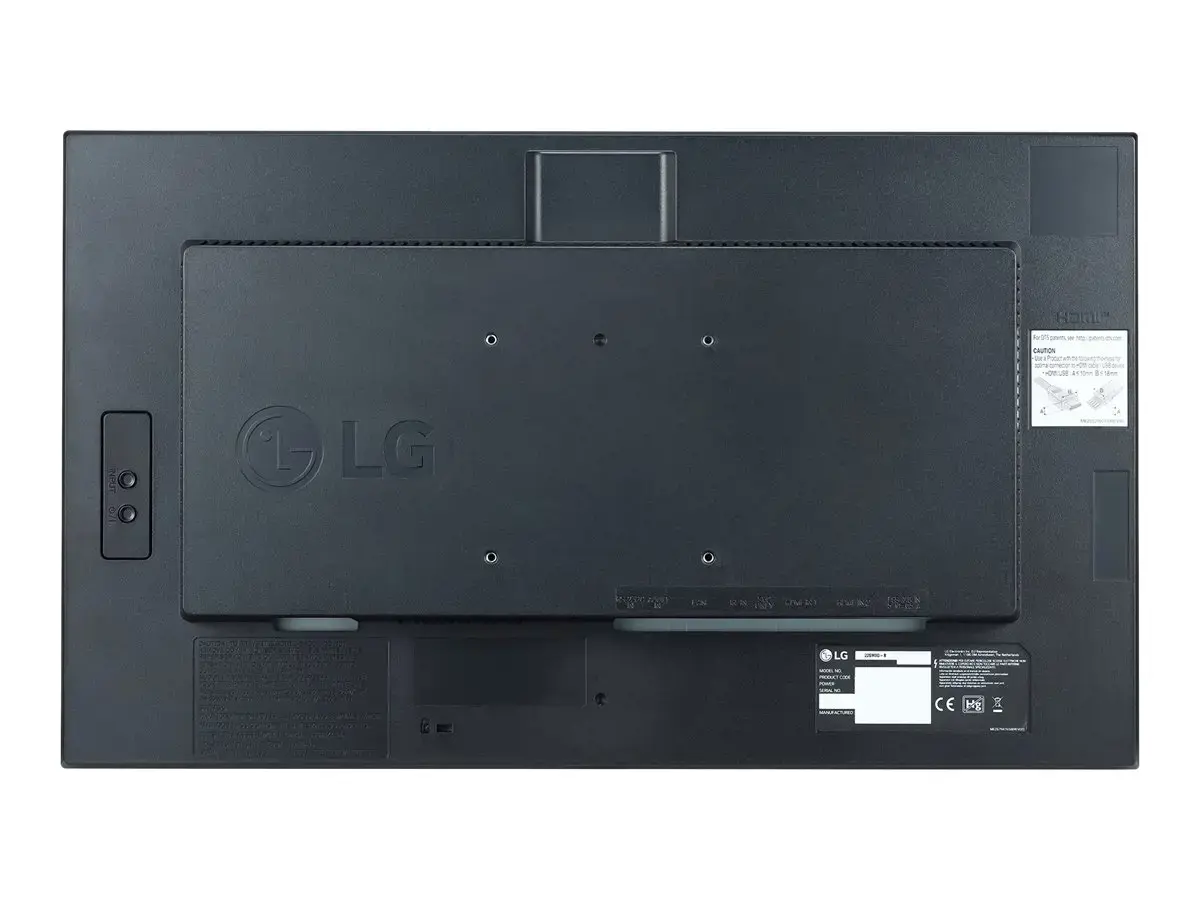 LG 22SM3G-B Skaitmeninės reklamos ekranas 54,6 cm (21,5') IPS "Wi-Fi" 250 cd/m² "Full HD" juodas Integruotas procesorius 16/7, Skaitmeninės reklamos plokščias skydelis, 54,6 cm (21,5"), IPS, 1920 x 1080 taškų, "Wi-Fi", 16/7