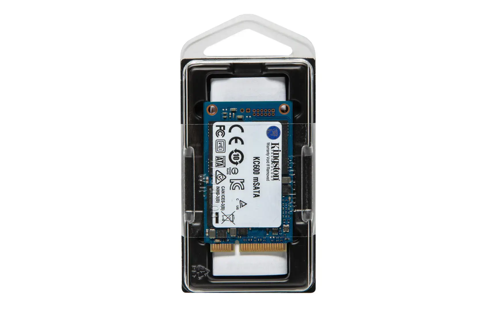 SSD diskas KINGSTON KC600 256 GB, mSATA, SATA 6Gb/s