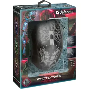 "Defender GM-670L" pelė Ambidextrous Optical 2400 DPI