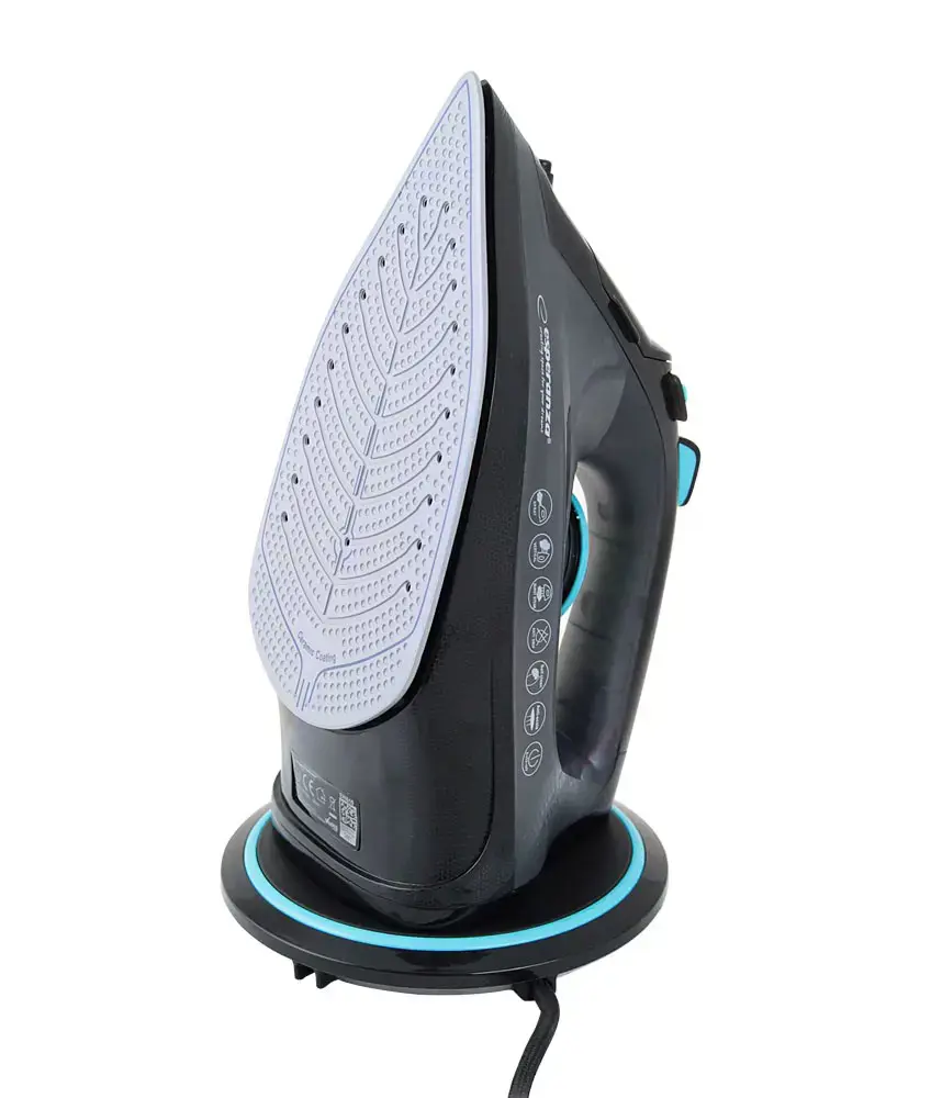 Esperanza EHI010 Steam iron Ceramic soleplate Grey, Black 2600 W
