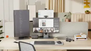 Logitech MX Brio 705 for Business Internetinė kamera, 8.5 MP, 4K Ultra HD 4096x2160, USB-C, Graphite