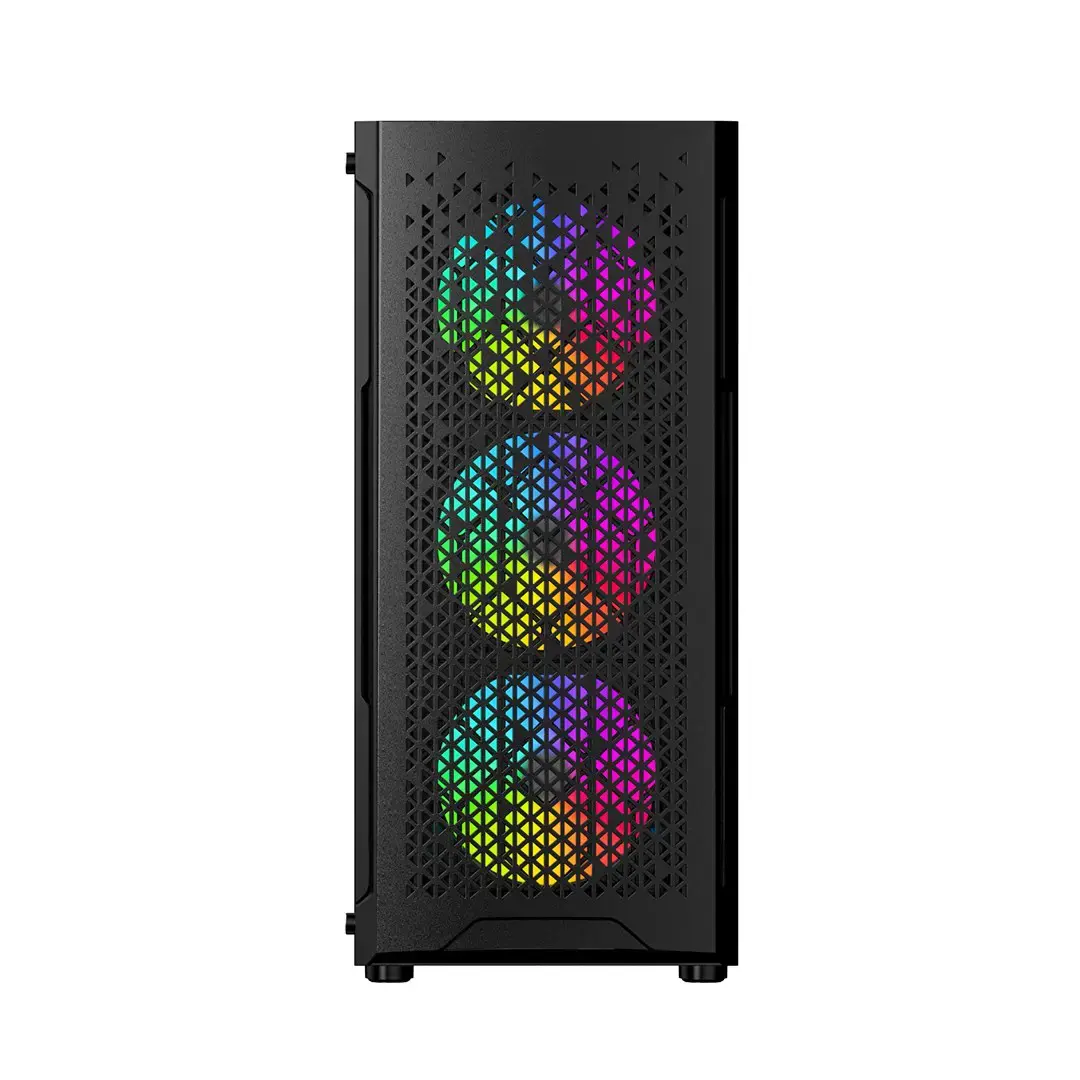 GEMBIRD Gaming ARGB kompiuterio korpusas Fornax 400X juodas