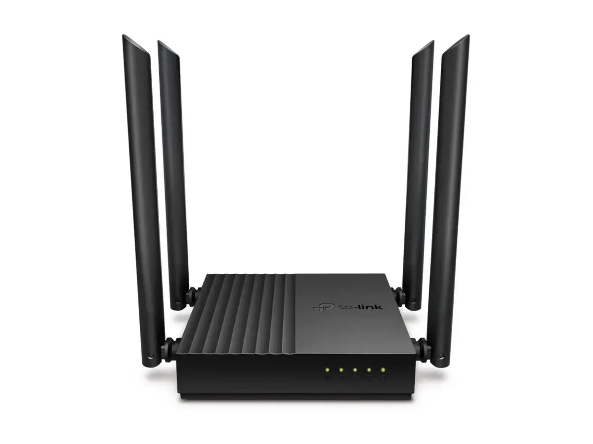 TP-LINK Archer C64 AC1200 dviejų juostų "Wi-Fi" maršrutizatorius