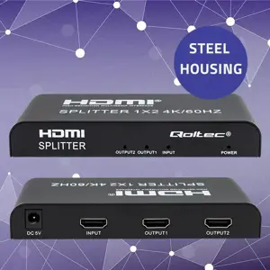 Aktyvusis HDMI skirstytuvas 2 x HDMI 4Kx2K, 6bps