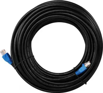 GB CAT6 U/UTP LAUKO JUODA 75 M