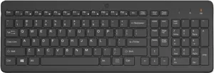 HP 225 Wireless Keyboard, spill resistant - Black - US ENG