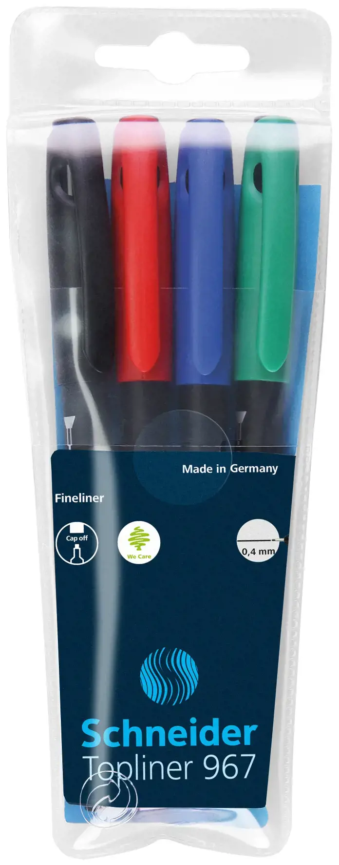 Rašiklis SCHNEIDER TOPLINER 967, 0,4 mm.