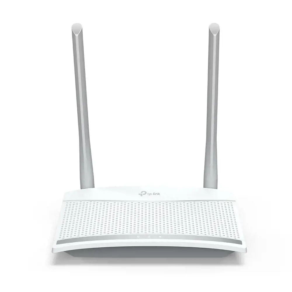 TP-Link TL-WR820N, "Wi-Fi 4" (802.11n), vieno dažnių diapazono (2,4 GHz), Ethernet LAN, 4G, baltas, stalinis maršrutizatorius