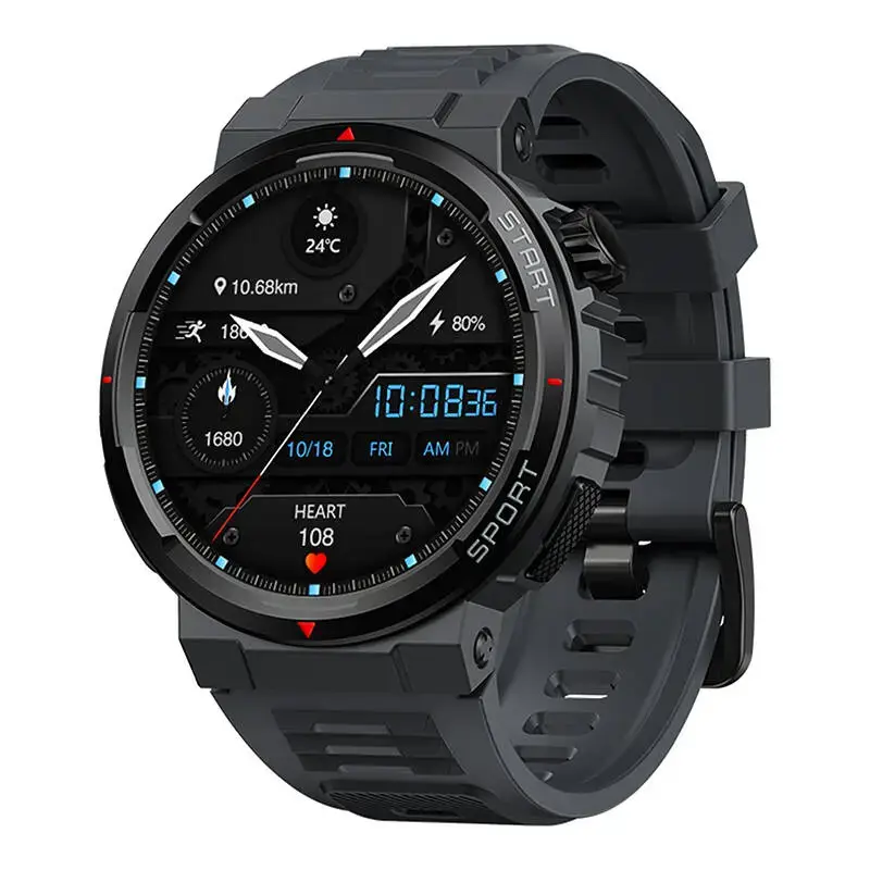 Zeblaze Ares 3 Plus Smartwatch (Black)