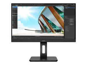 Monitorius AOC P2 U27P2, 68.6 cm (27"), 3840 x 2160 pixels, 4K Ultra HD, LED, 4 ms, Black
