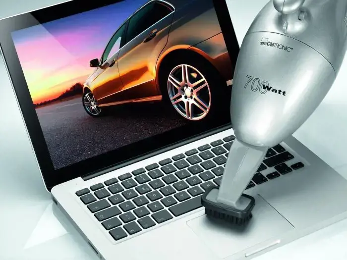 Clatronic HS 2631 rankinis dulkių siurblys Dulkių maišelis Pilka