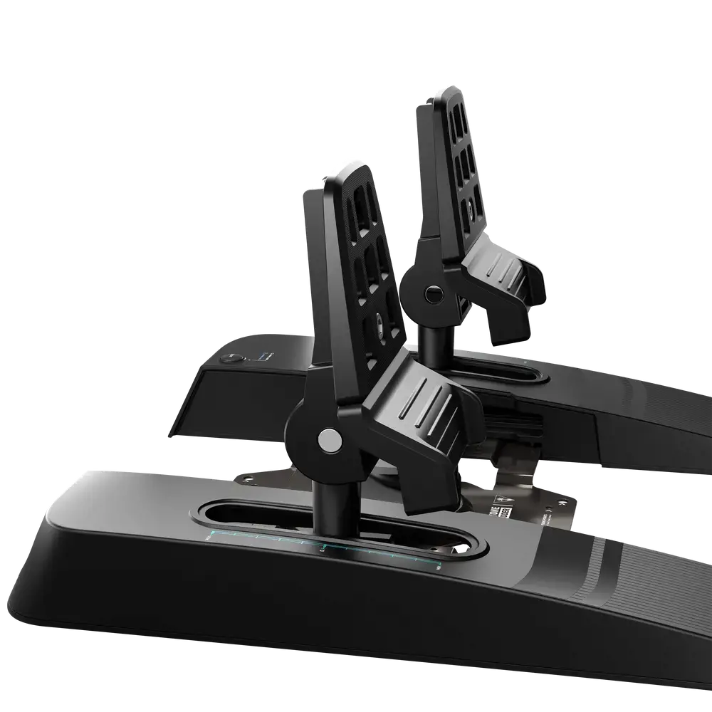 Turtle Beach VelocityOne Rudder, Pedals, PC, Xbox, Xbox One, Xbox Series S, Xbox Series X, Mode button, Wired, USB, Black