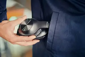 "Panasonic" belaidės ausinės RB-HX220BDEK, juodos spalvos