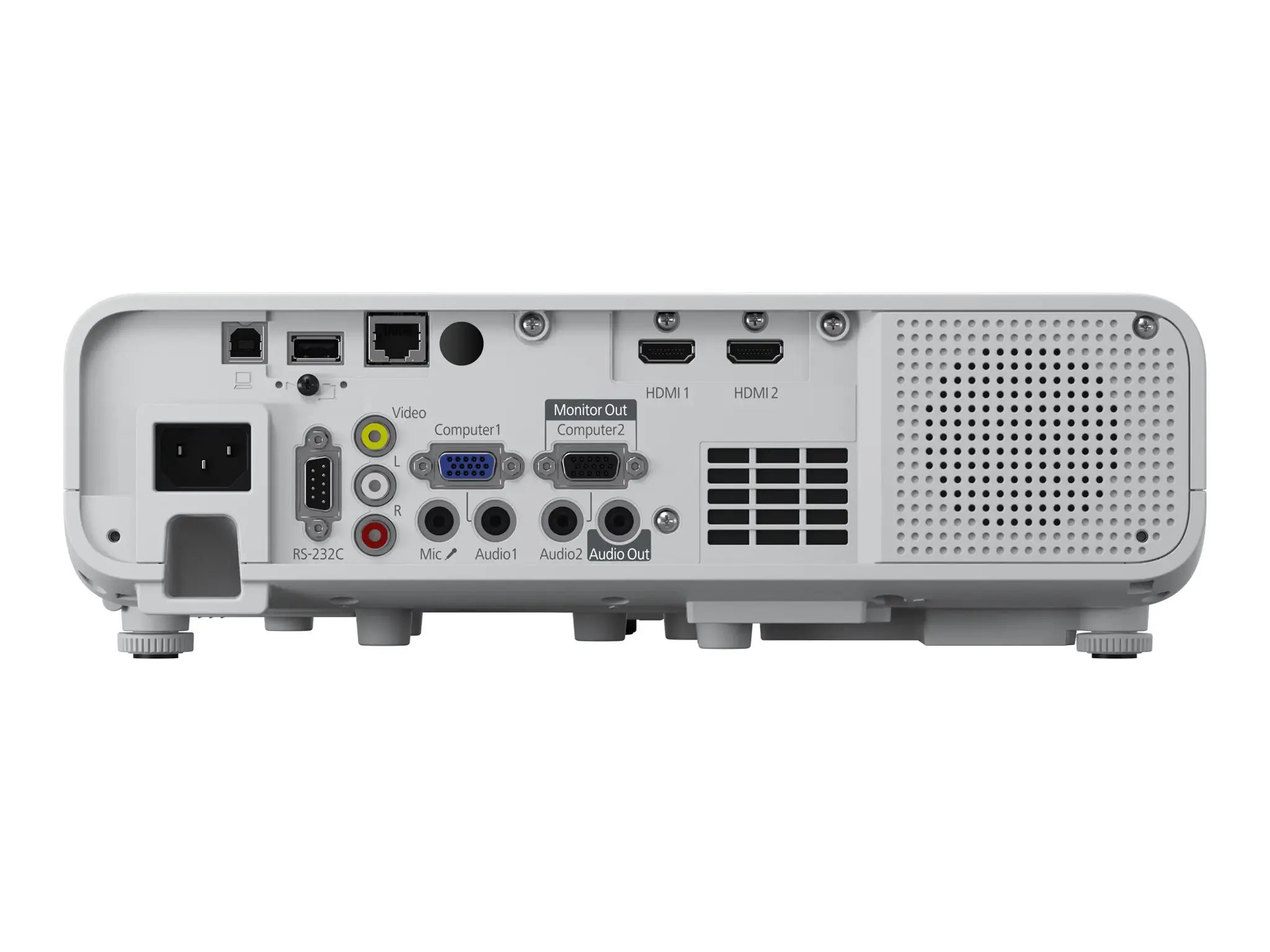 "Epson EB-L260F", 4600 ANSI liumenų, 3LCD, 1080p (1920x1080), 2500000:1, 16:9, 787,4 - 7874 mm (31 - 310")