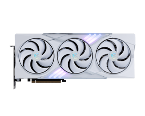 Vaizdo plokštė MSI GeForce RTX 5080 16 GB, GDDR7, GEFORCE RTX 5080 16G GAMING TRIO OC WHITE