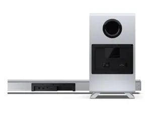 Sharp | 3.1.2 Dolby Atmos/DTS:X Soundbar with Wireless Subwoofer | HT-SBW53121(SL) | Bluetooth