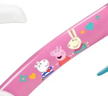 Vaikiškas dviratis 12 colių Peppa Pig pink 1195 rožinė