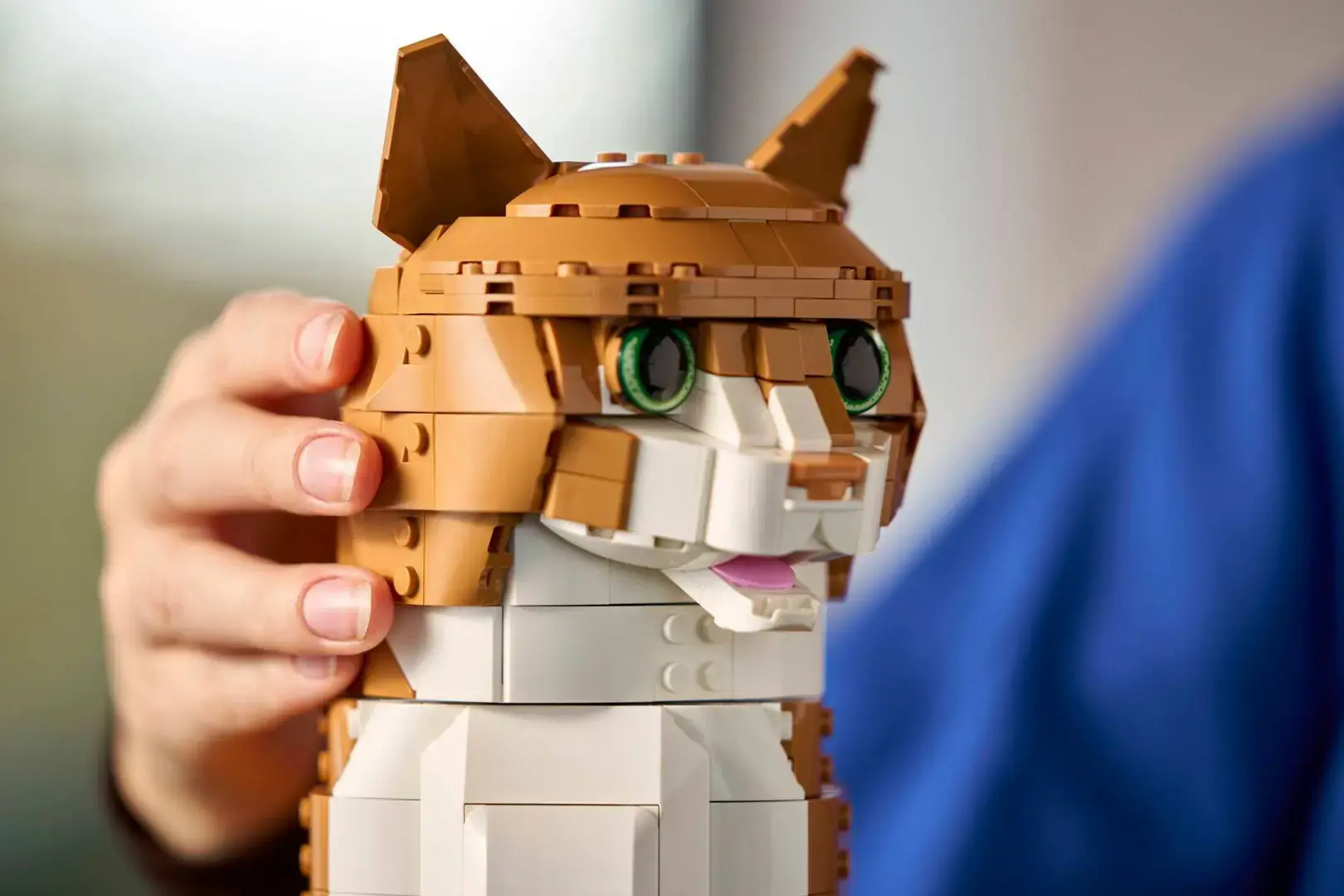 LEGO IDEAS 21376 Orange Cat