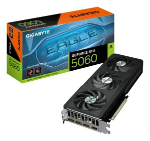 Vaizdo plokštė GIGABYTE GeForce RTX 5060 8 GB, GDDR7, GV-N5060EAGLEMAX OC-8GD