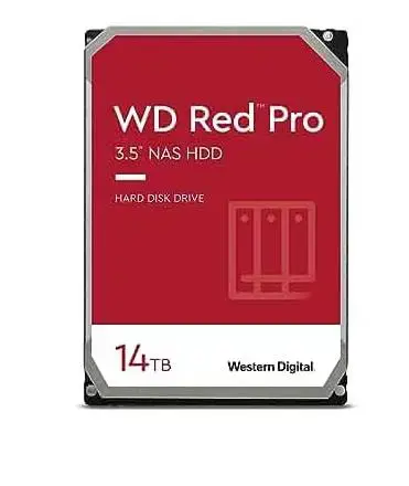 "WD Red Pro" 14 TB 6 Gb/s SATA 512 MB spartinančiosios atminties vidinis 3,5 colių kietasis diskas