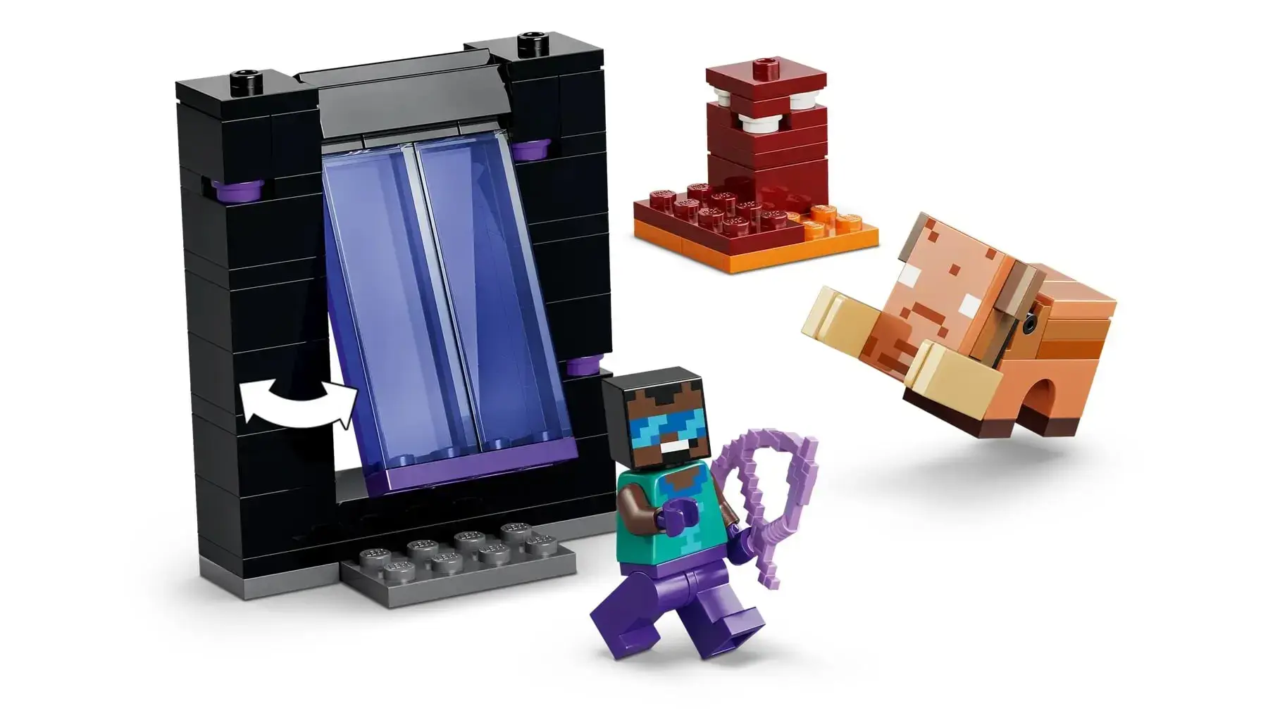 LEGO MINECRAFT 21584 Nether and End Portal Journey