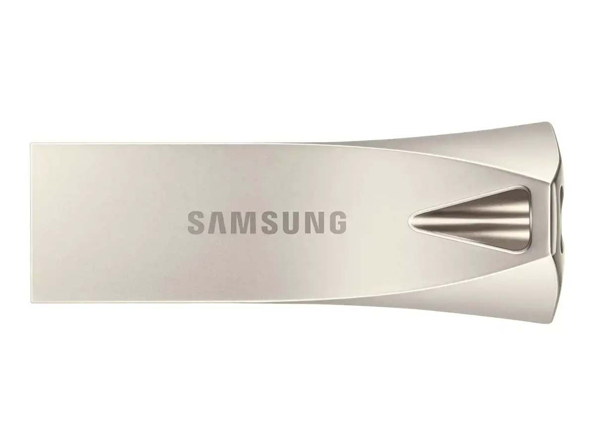 "Samsung" MUF-128BE, 128 GB, A tipo USB, 3.2 Gen 1 (3.1 Gen 1), 300 MB/s, be dangtelio, sidabrinės spalvos