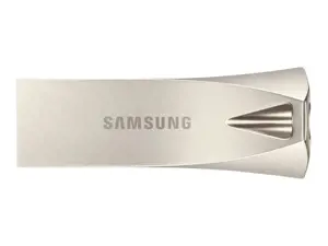 "Samsung" MUF-128BE, 128 GB, A tipo USB, 3.2 Gen 1 (3.1 Gen 1), 300 MB/s, be dangtelio, sidabrinės spalvos