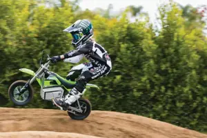 Razor Dirt Rocket SX350 McGrath žalias vaikiškas motociklas