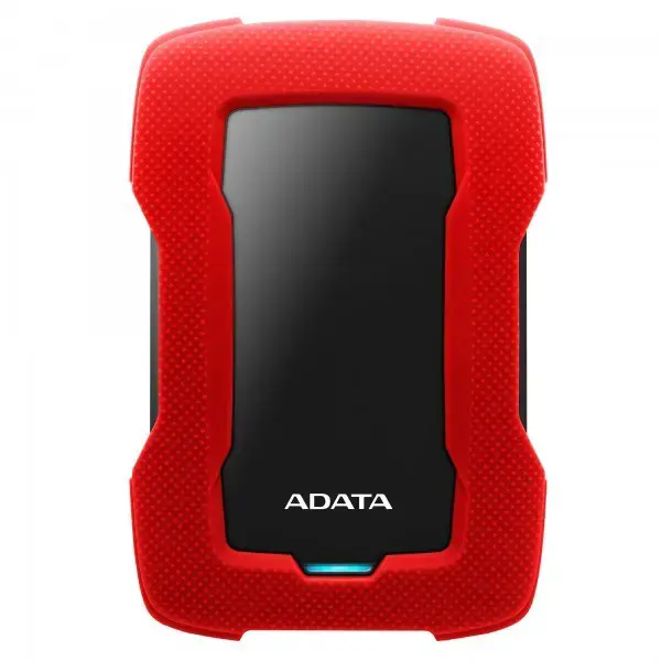 ADATA HDD HD330 2TB USB 3.1 JUODA RAUDONA