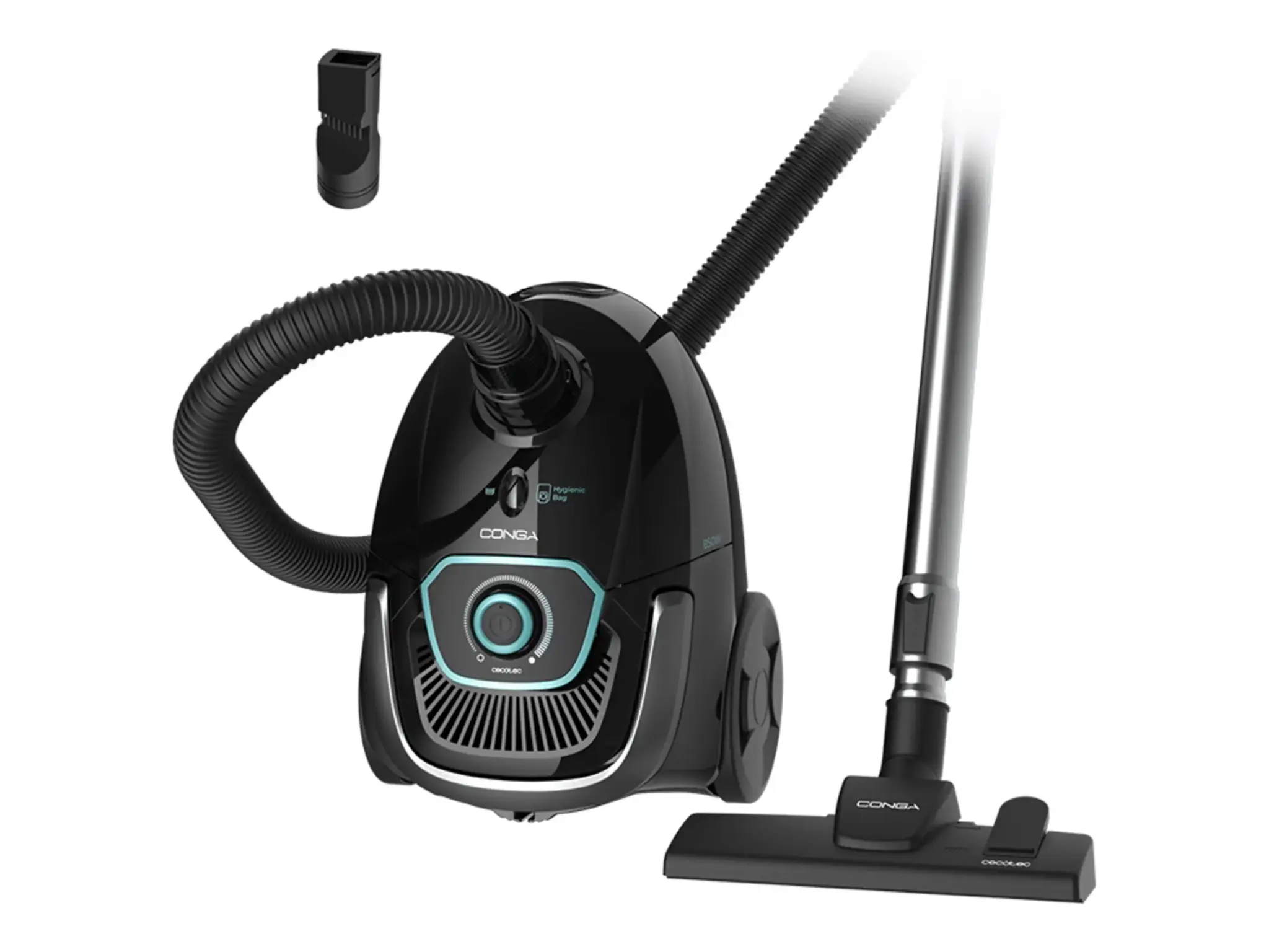 Extractor Cecotec Conga Powerbag 2500 Compact Plus Black