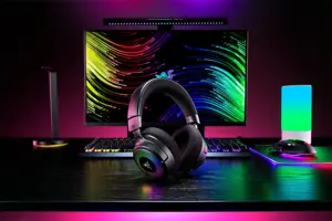 Razer Kraken V4 Belaidės žaidimų ausinės, Bluetooth, Juoda