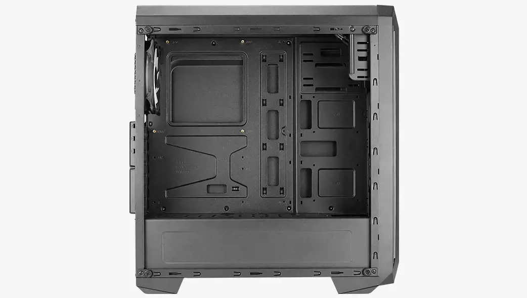 "Aerocool Skyline ARGB", asmeninis kompiuteris, juodas, ATX, micro ATX, Mini-ITX, ABS, SPCC, 15,5 cm, 38 cm