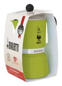 "Bialetti Rainbow" 0,27 l aliuminio, termoplastiko