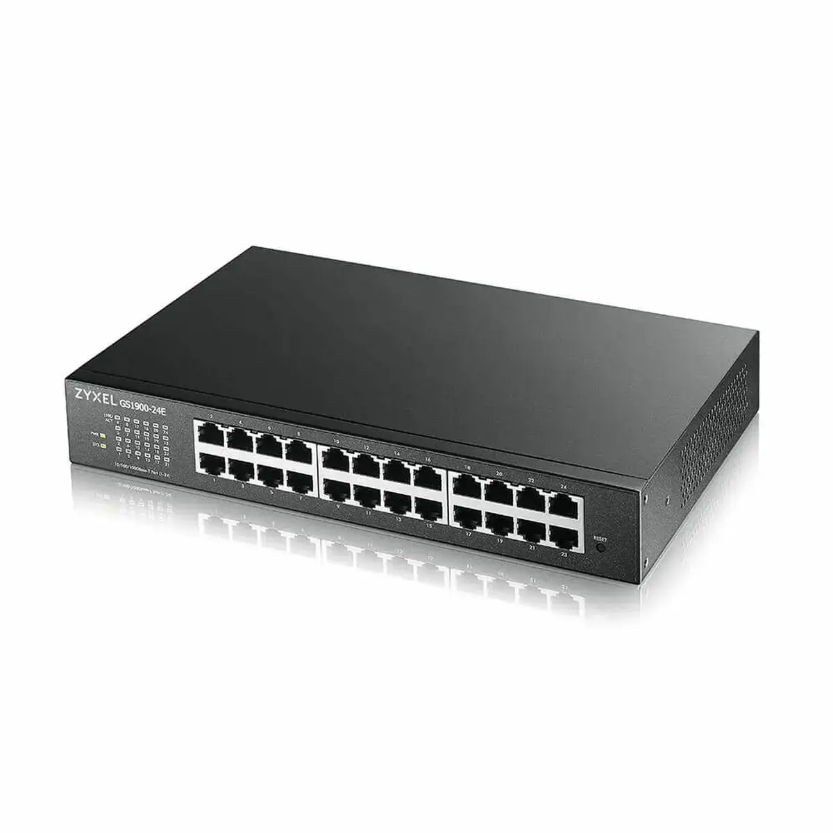 Zyxel GS1900-24E-EU0103F, valdomas, L2, Gigabit Ethernet (10/100/1000), montuojamas į stovą, 1U, montuojamas ant sienos