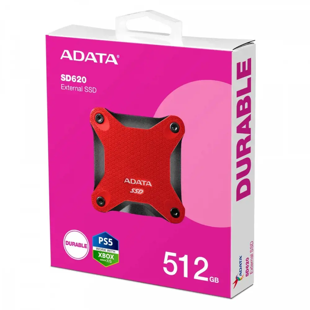 SSD diskas ADATA SD620-512GCRD 512 GB, USB 3.2 Gen 2 (3.1 Gen 2)